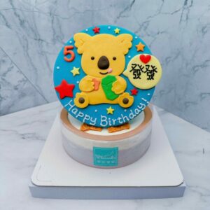 小熊餅乾造型蛋糕推薦，Lotte樂天小熊餅生日蛋糕宅配首選
