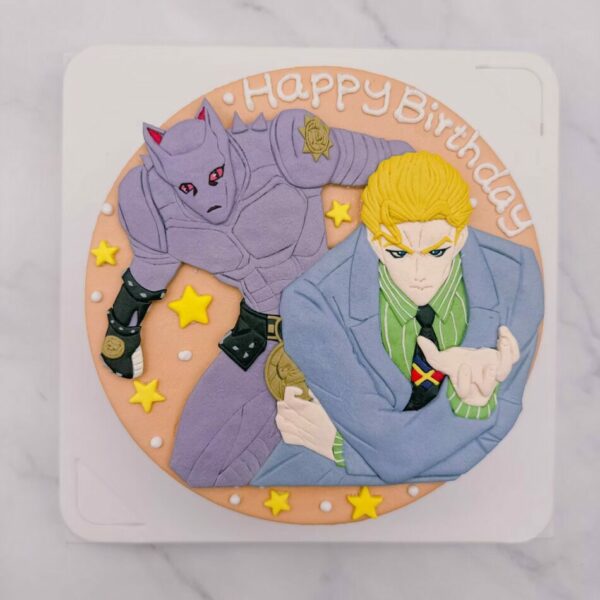 吉良吉影與殺手皇后生日蛋糕推薦，JoJo的奇妙冒險生日蛋糕宅配