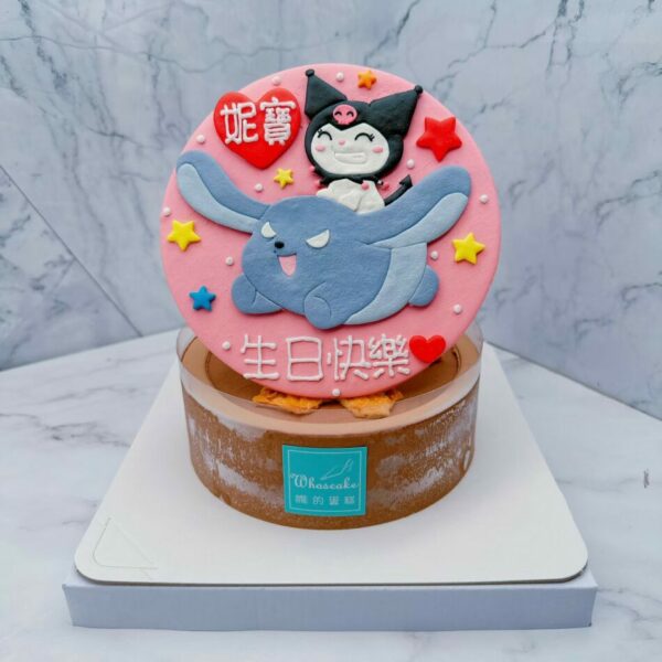 酷洛米造型蛋糕推薦，Kuromi生日蛋糕宅配首選
