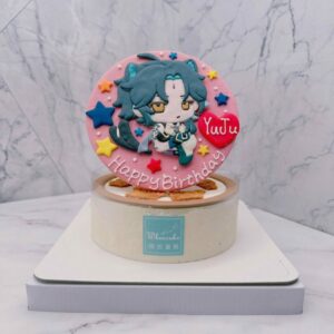 原神魈造型蛋糕推薦，Genshin Impact生日蛋糕宅配首選