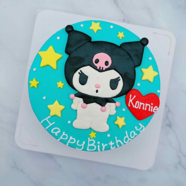 Kuromi造型生日蛋糕推薦，酷洛米客製化蛋糕宅配首選