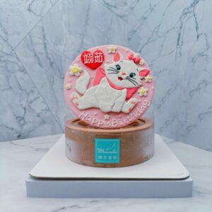 瑪麗貓造型蛋糕推薦，迪士尼生日蛋糕宅配首選